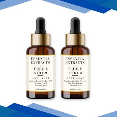 Essentia Extracts Anti Acne Face Serum – Tea Tree (Pack of 2 x 15 ml) 1’s