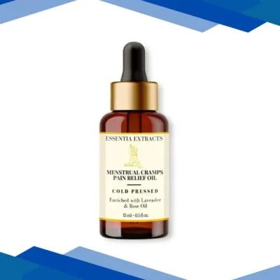Essentia Extracts Cold Pressed Menstrual Cramp Pain Relief Oil 15 ml