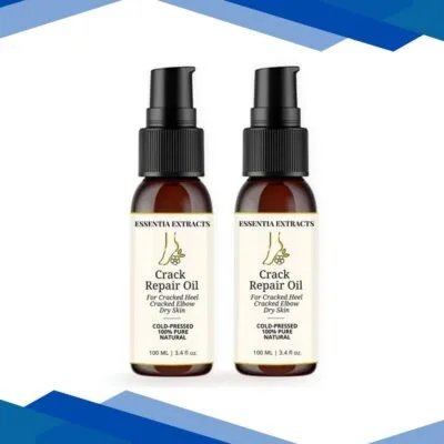 Essentia Extracts Pure Cold Pressed Crack Repair Oil (Pack of 2 x 100 ml) 1’s