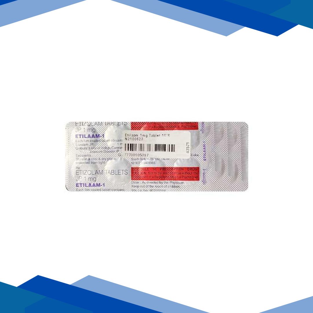 Etilaam 1mg Tablet 10’S