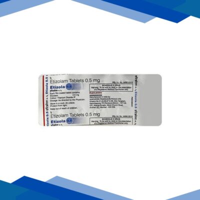 Etizola 0.5mg Tablet 10’S