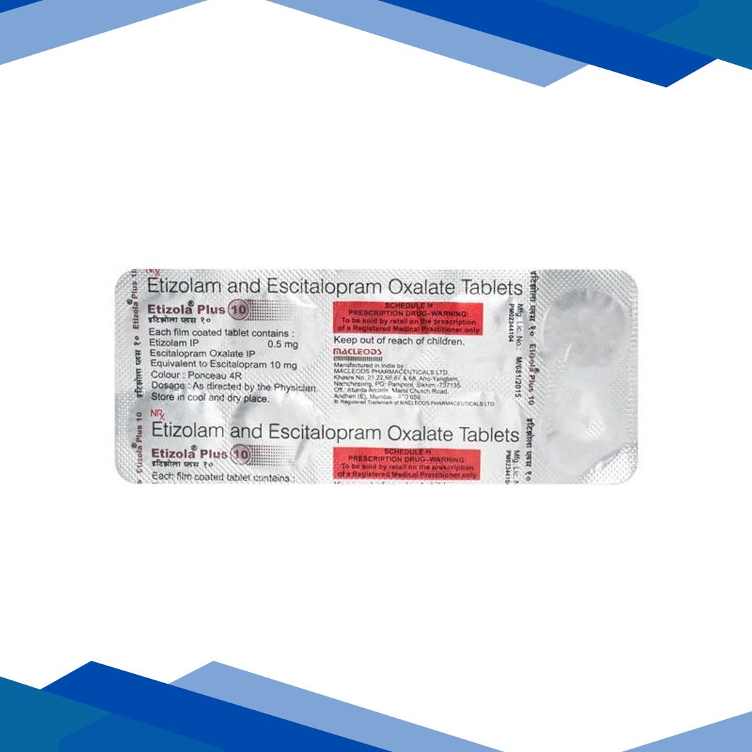 Etizola Plus 10mg Tablet 10’S