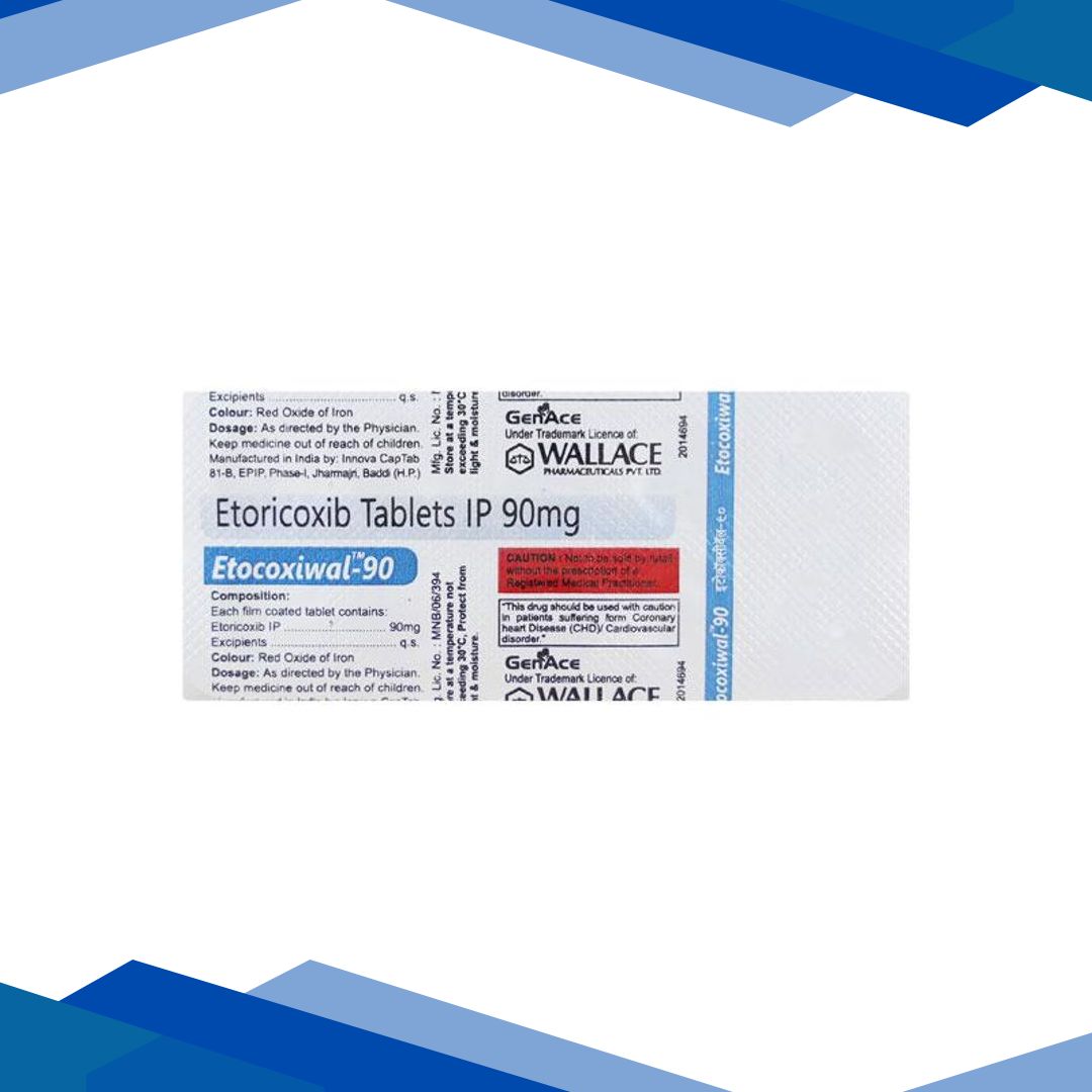 ETOCOXIWAL 90 Tablet 10’s
