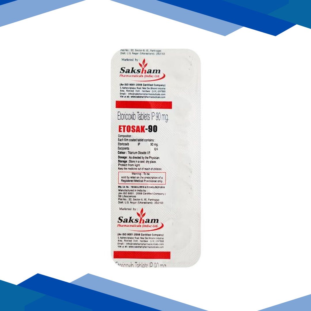 ETOSAK 90 Tablet 10’s