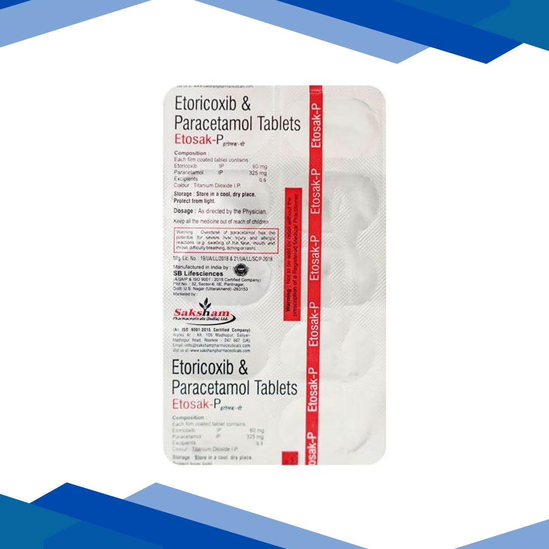 ETOSAK P Tablet 10’s