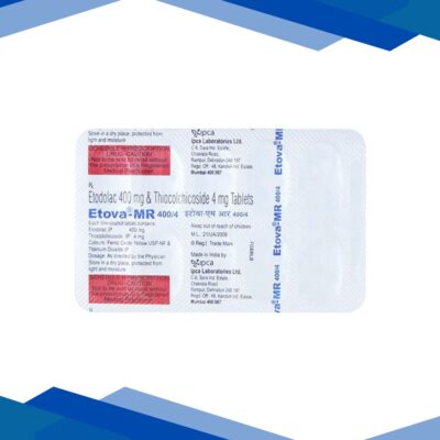 Etova MR 400/4mg Tablet 10’S
