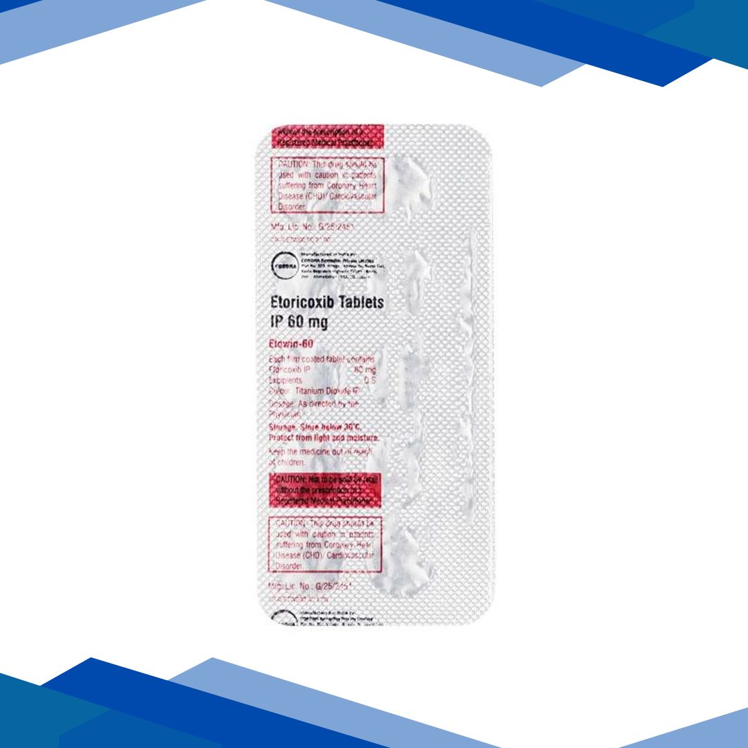 Etowin 60mg Tablet 10’S