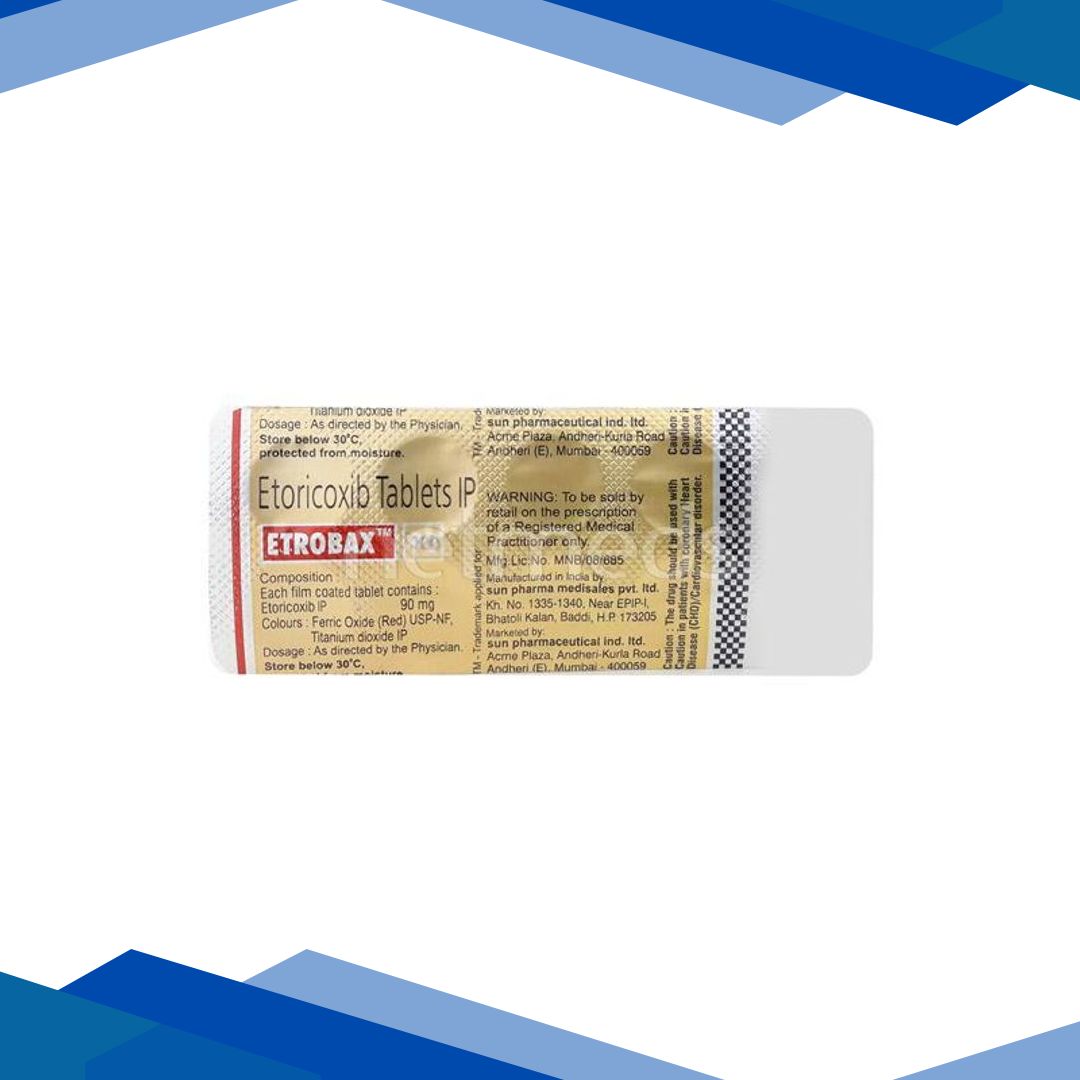 Etrobax 90mg Tablet 10’S