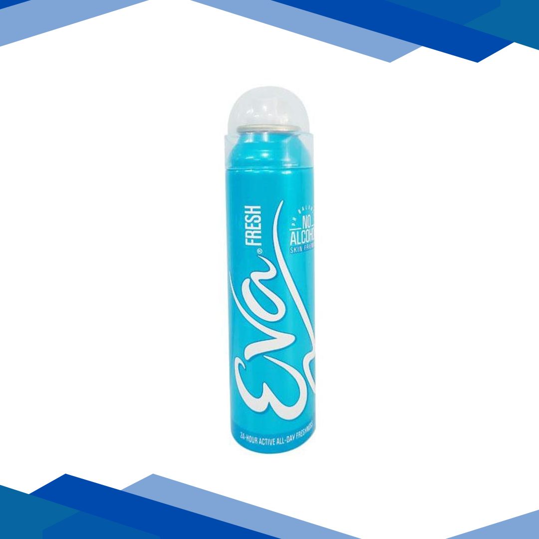 Eva PH Balanced No Alcohol Skin Friendly Deodorant Spray – Fresh 125 ml