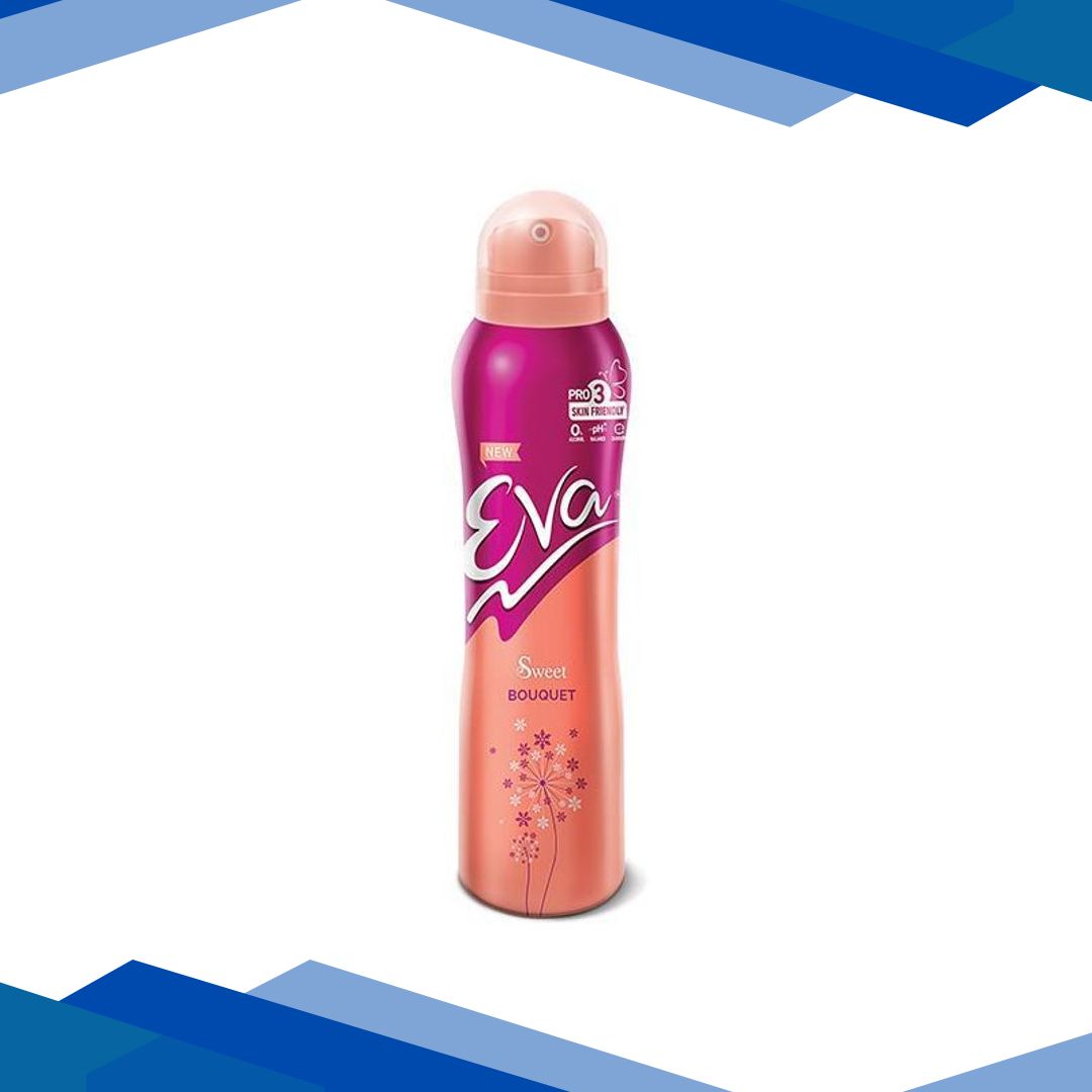 Eva PH Balanced Skin Friendly Deodorant Spray – Sweet 125 ml