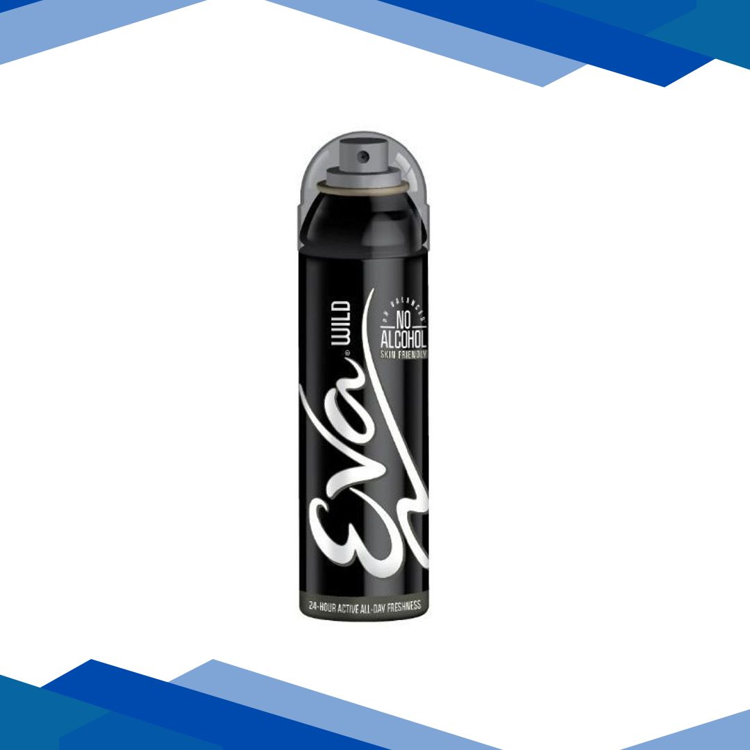 Eva Wild No Alcohol Skin Friendly Deodorant Spray 150 ml