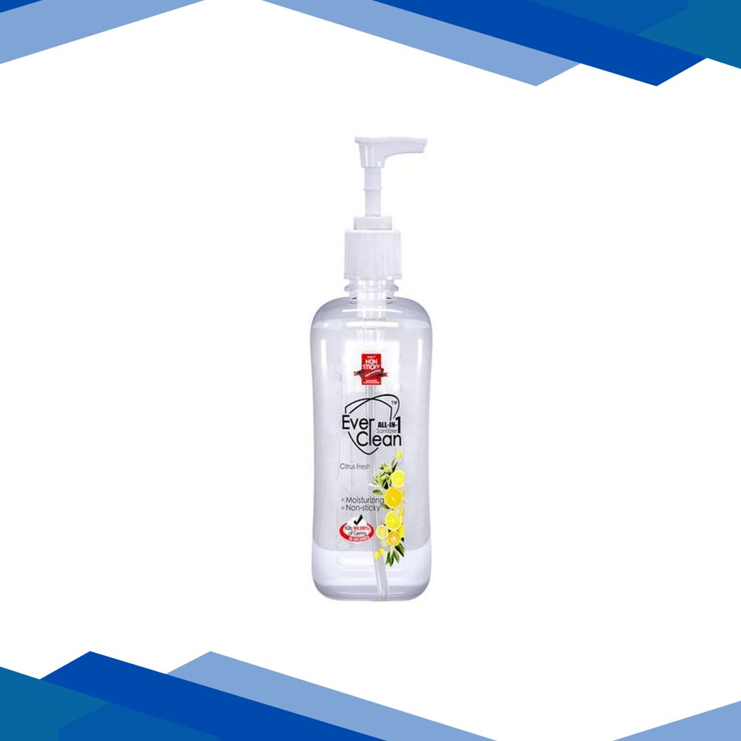 EverClean Liquid All in 1 Sanitizer – Citrus Fresh 500 ml