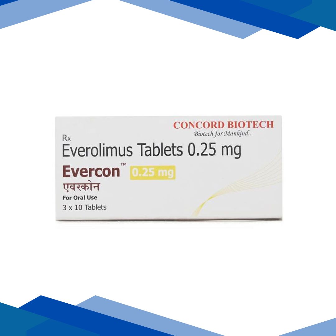 EVERCON 0.25mg Tablet 10’s