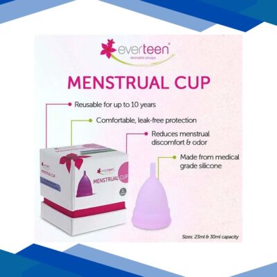 everteen Large Menstrual Cup for Periods in Women – 1 Pack (30ml Capacity) 1’s