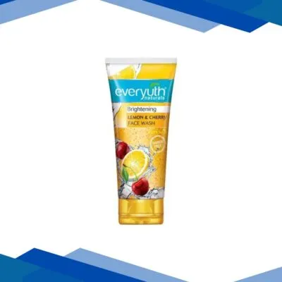 Everyuth Naturals Brightening Lemon & Cherry Facewash 150 gm