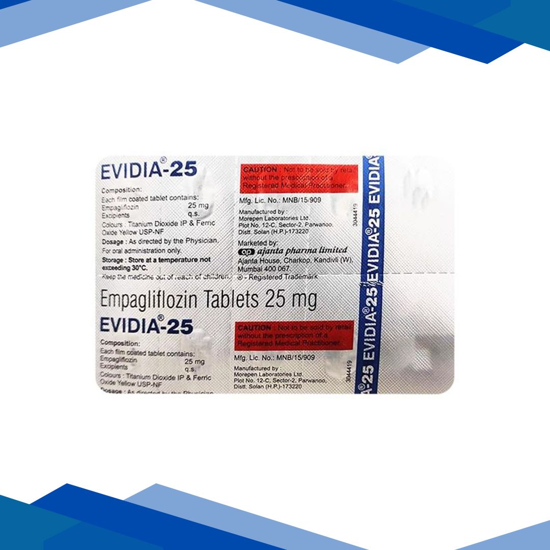 EVIDIA 25 Tablet 10’s