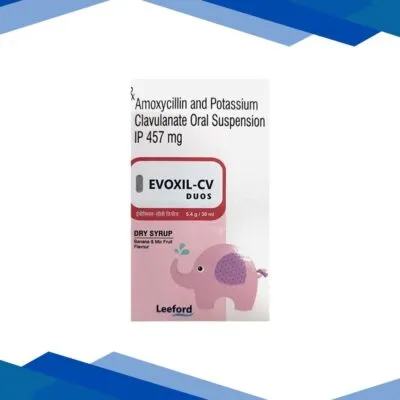 EVOXIL CV DUOS BANANA & MIX FRUIT FLAVOUR Dry Syrup 30ml