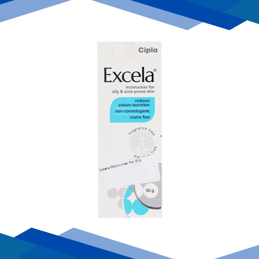 Excela Moisturiser For Oily & Acne Prone Skin Cream 50gm