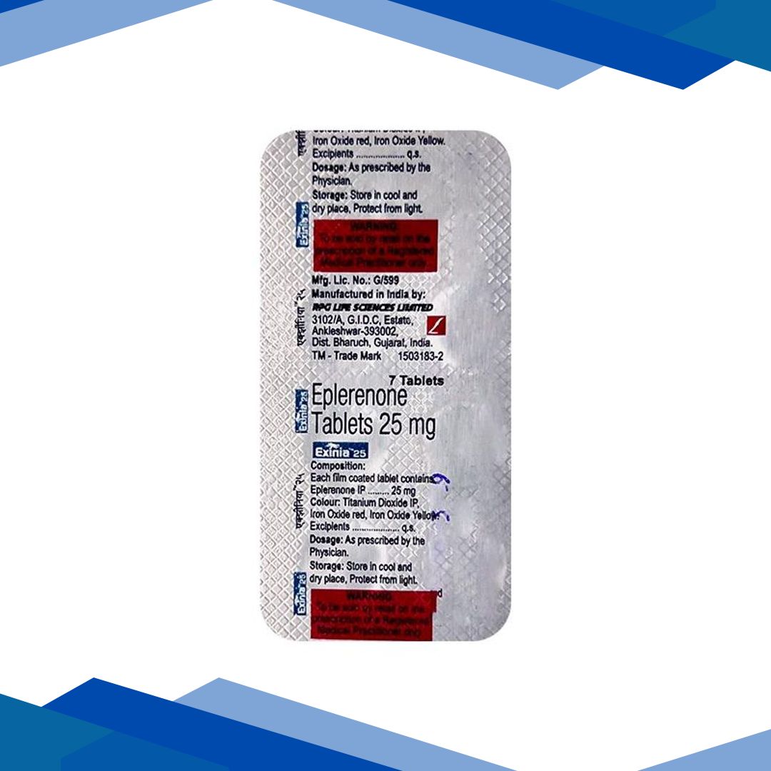 Exinia 25mg Tablet 7’S