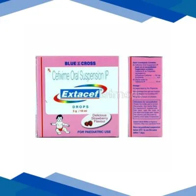 Extacef Delicious Strawberry Flavour Drops 10ml