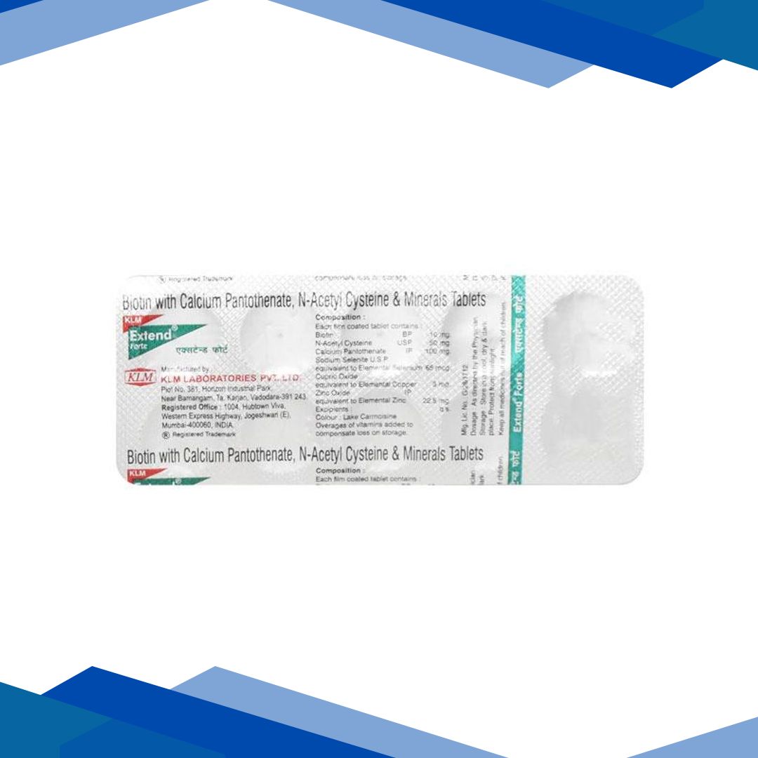 Extend Forte Tablet 10’S