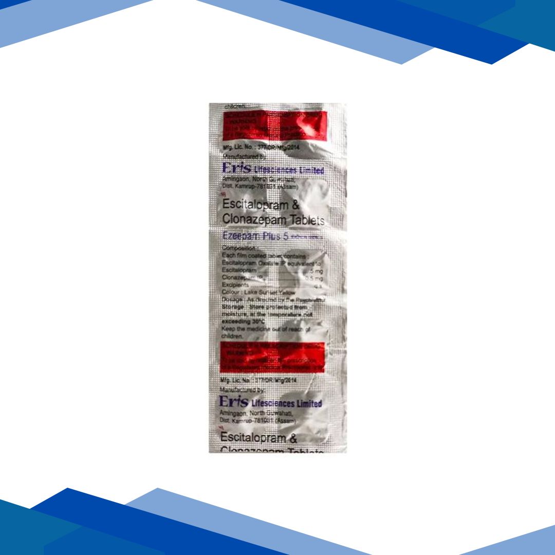 Ezeepam Plus 5mg Tablet 10’S