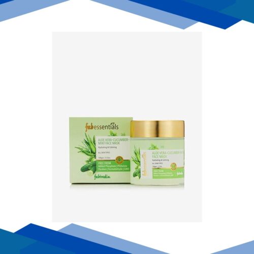 Fabessentials Aloe Vera Cucumber Mint Face Mask 100 gm