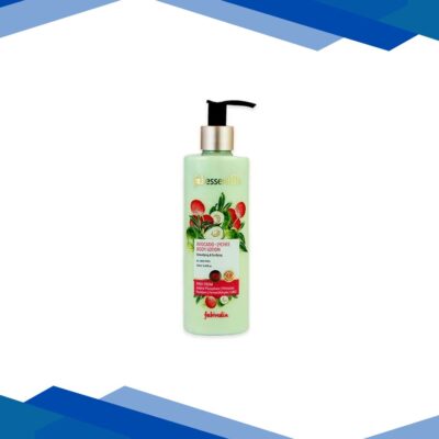 Fabessentials Avocado Lychee Body Lotion Enriched with Almond Oil Protects Against Sunburn 250 ml