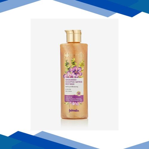 Fabessentials Sandalwood Eucalyptus Saffron Body Wash 250 ml