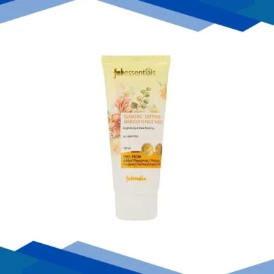 Fabessentials Turmeric Saffron Marigold Face Wash 100 ml