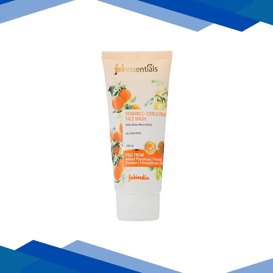 Fabessentials Vitamin C Citrus Fruit Face Wash 100 ml
