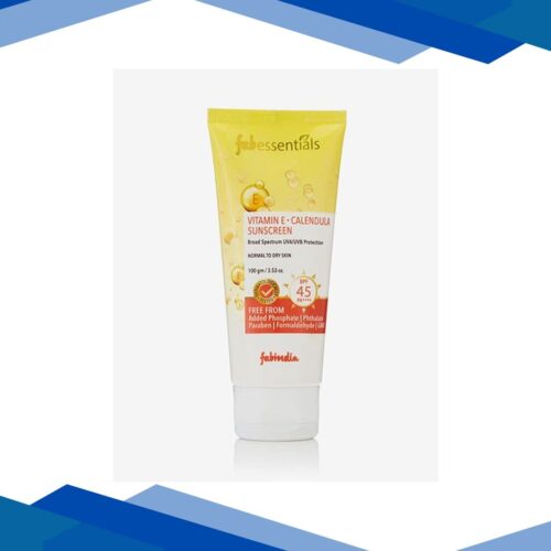 Fabessentials Vitamin E Calendula Suncreen 100 gm
