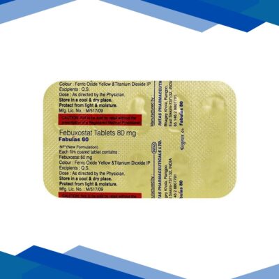 Fabulas 80mg Tablet 10’S