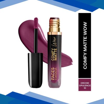 Faces Canada Comfy Matte Wow Liquid Lipstick – Orchid Opulence 10 3.8 ml
