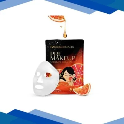 Faces Canada Pre-Makeup Moisture Glow Mask, Facial – Like Hydrating Sheet Mask 20 gm