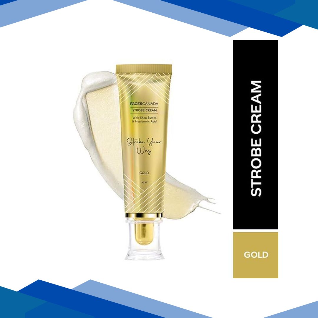 Faces Canada Strobe Cream – Gold 30 gm