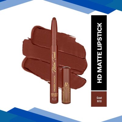 Faces Canada Ultime Pro Hd Intense Matte Lips + Primer – Goat N10, Limited Edition 1.4 gm