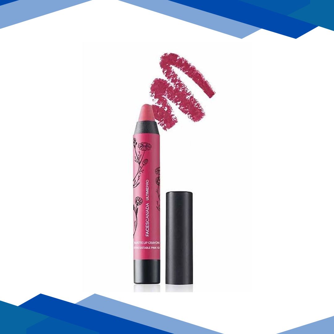 Faces Canada Ultime Pro Matte Lip Crayon Irresistible Pink 11 2.5 Gm
