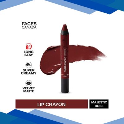 Faces Canada Ultime Pro Matte Lip Crayon Majestic Rose 26 2.8 Gm