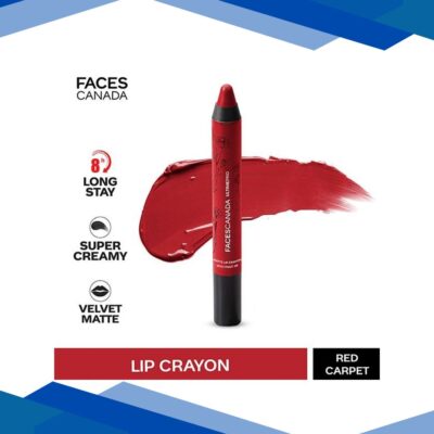 Faces Canada Ultime Pro Matte Lip Crayon Red Carpet 27 2.8 Gm