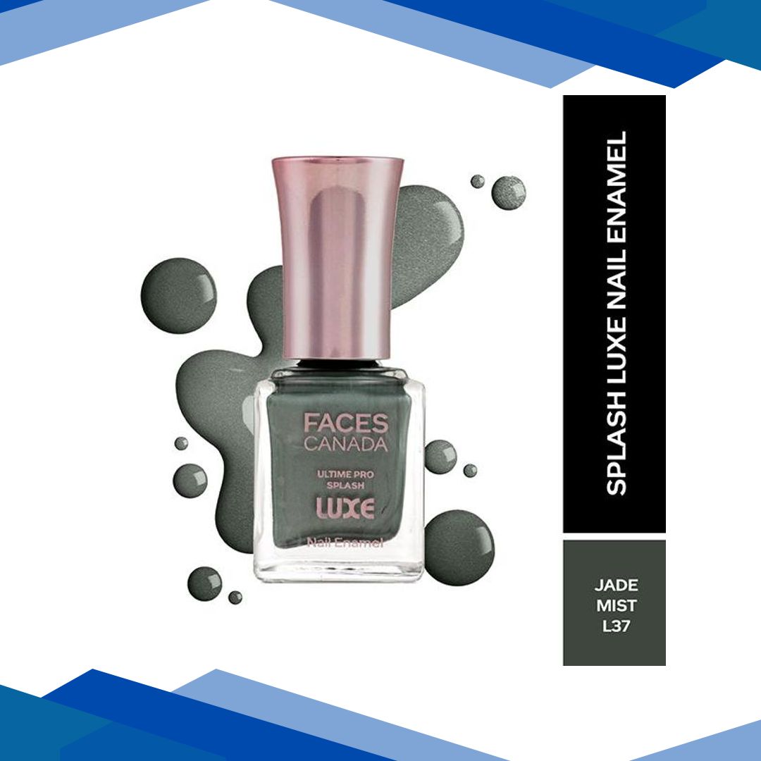 Faces Canada Ultime Pro Splash Luxe Nail Enamel – Jade Mist (L37) 12 ml