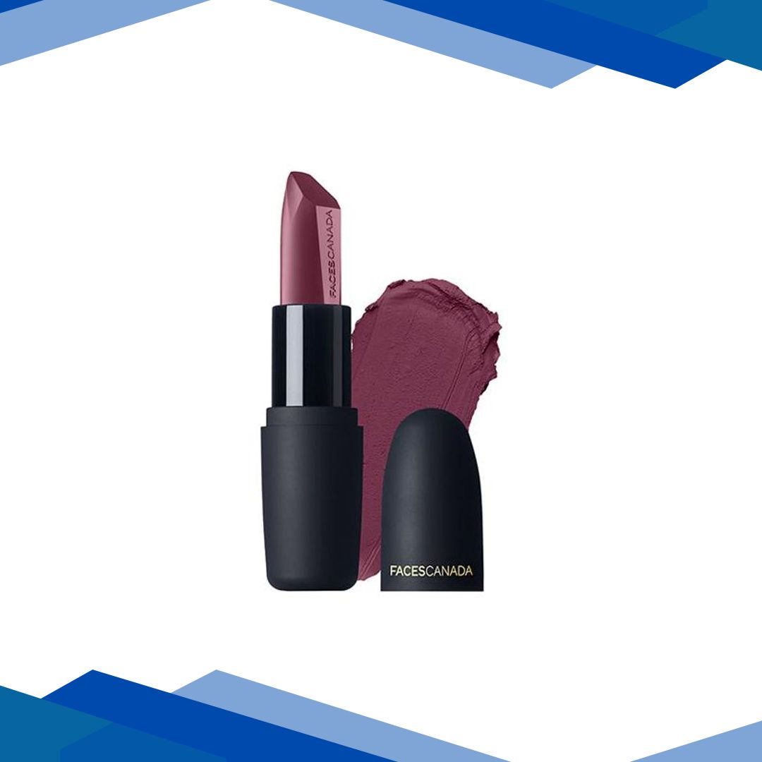 Faces Canada Weightless Matte Lipstick – Bean Berry 21 (Wine), 4.5gm