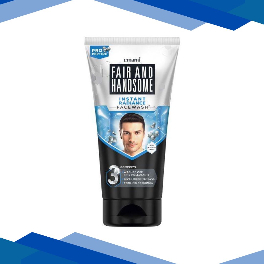 Fair and Handsome Instant Radiance Facewash 150 gm