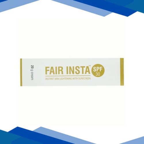 FAIR INSTA SPF 30 INSTANT SKIN LIGHTENING WITH SUNSCREEN Cream 20gm