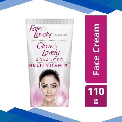 Fair & Lovely Glow & Lovely Advanced Multivitamin Skin Cream Essence Of 30 Vitamin Capsules HD Glow 110gm