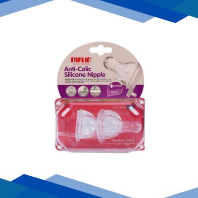 Farlin Anti-Colic Silicon Nipple (+Cross) 1’s