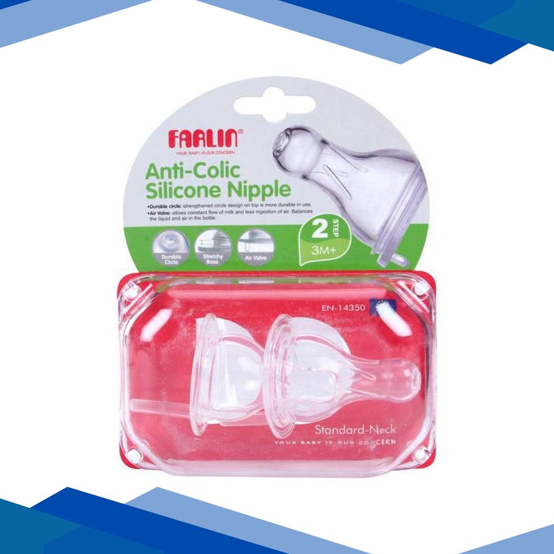 Farlin Anti-Colic Silicon Nipple M 1 s (se)