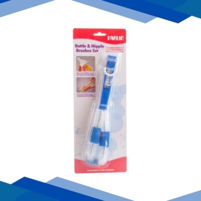 Farlin Bottle & Nipple Brushes – Blue 1’s