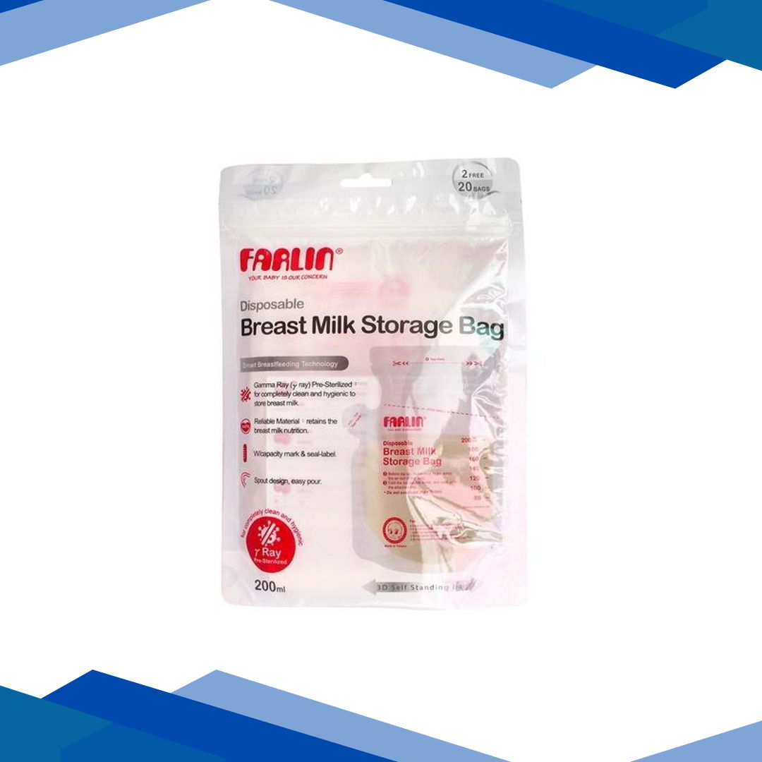 Farlin Disposable Breast Milk Storage Bag 200 ml