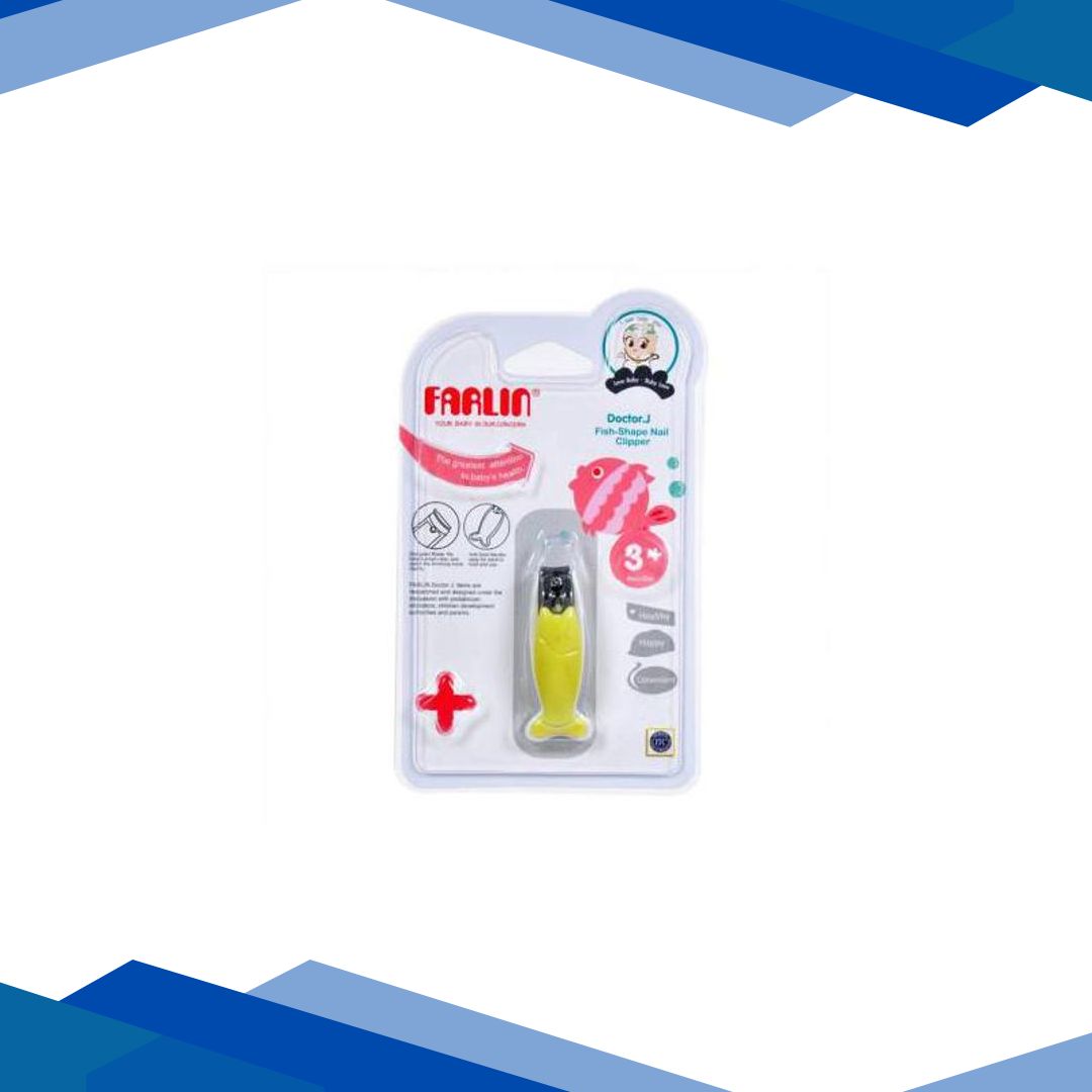 Farlin Fish Shape Nail Clipper – Green 1’s